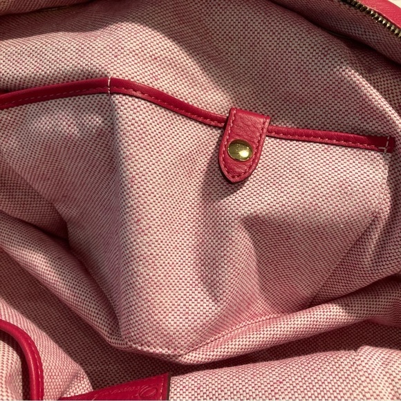 DOONEY & BOURKE Authentic Vintage Leather Portofino Zip Zip Hand Shoulder Bag - Picture 15 of 16